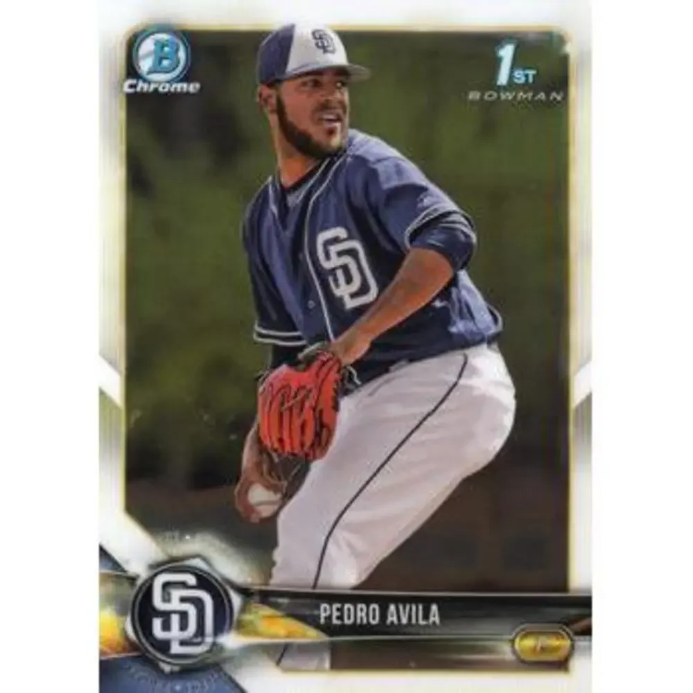 2018 Bowman Chrome Prospects Pedro Avila BCP40 San Diego Padres